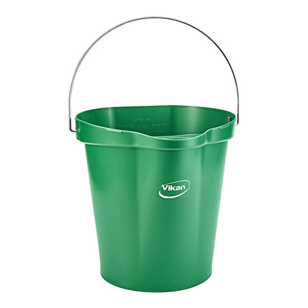 Vikan 3 Gallon Hygiene Bucket - Green
