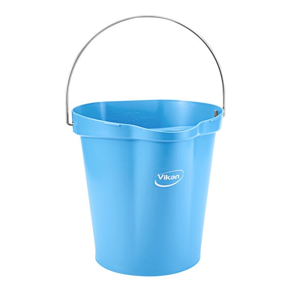 Vikan 3 Gallon Hygiene Bucket - Blue