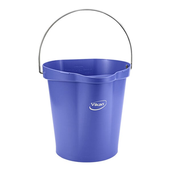 Vikan 3 Gallon Hygiene Bucket - Purple