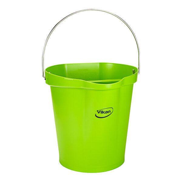 Vikan 3 Gallon Hygiene Bucket - Lime