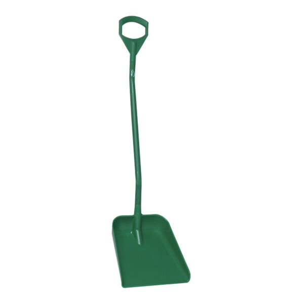 Vikan 14" Wide Ergonomic Shovel - Green