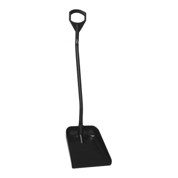 Vikan 14" Wide Ergonomic Shovel - Black