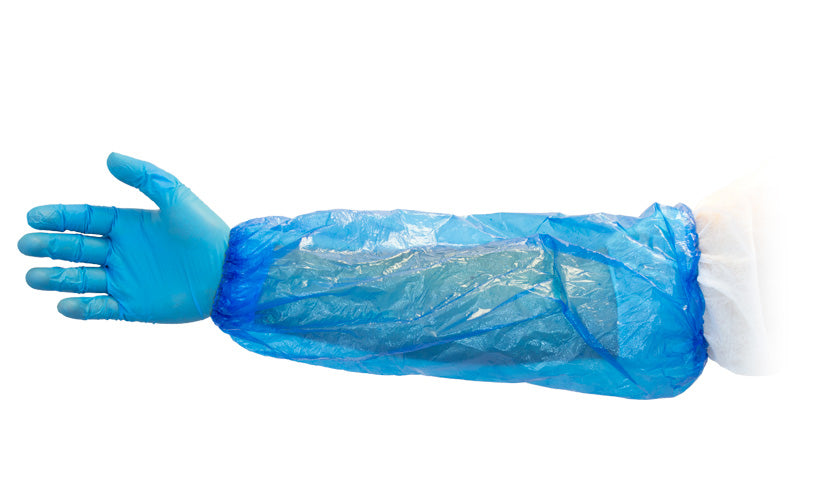 IFI 2 mil Polyethylene Sleeves - Blue/White