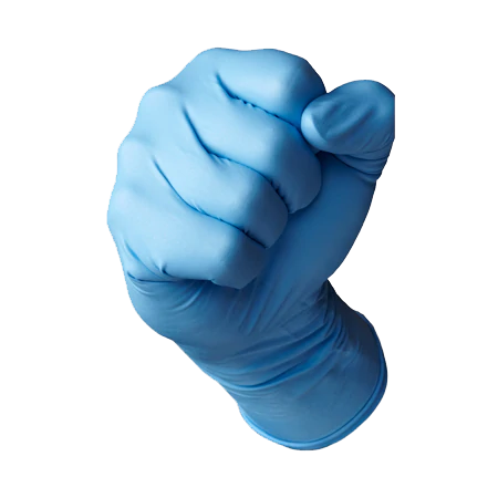 8 mil Nitrile Gloves - Blue