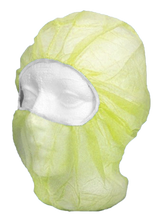 IFI Hooded Bouffant Caps - Yellow