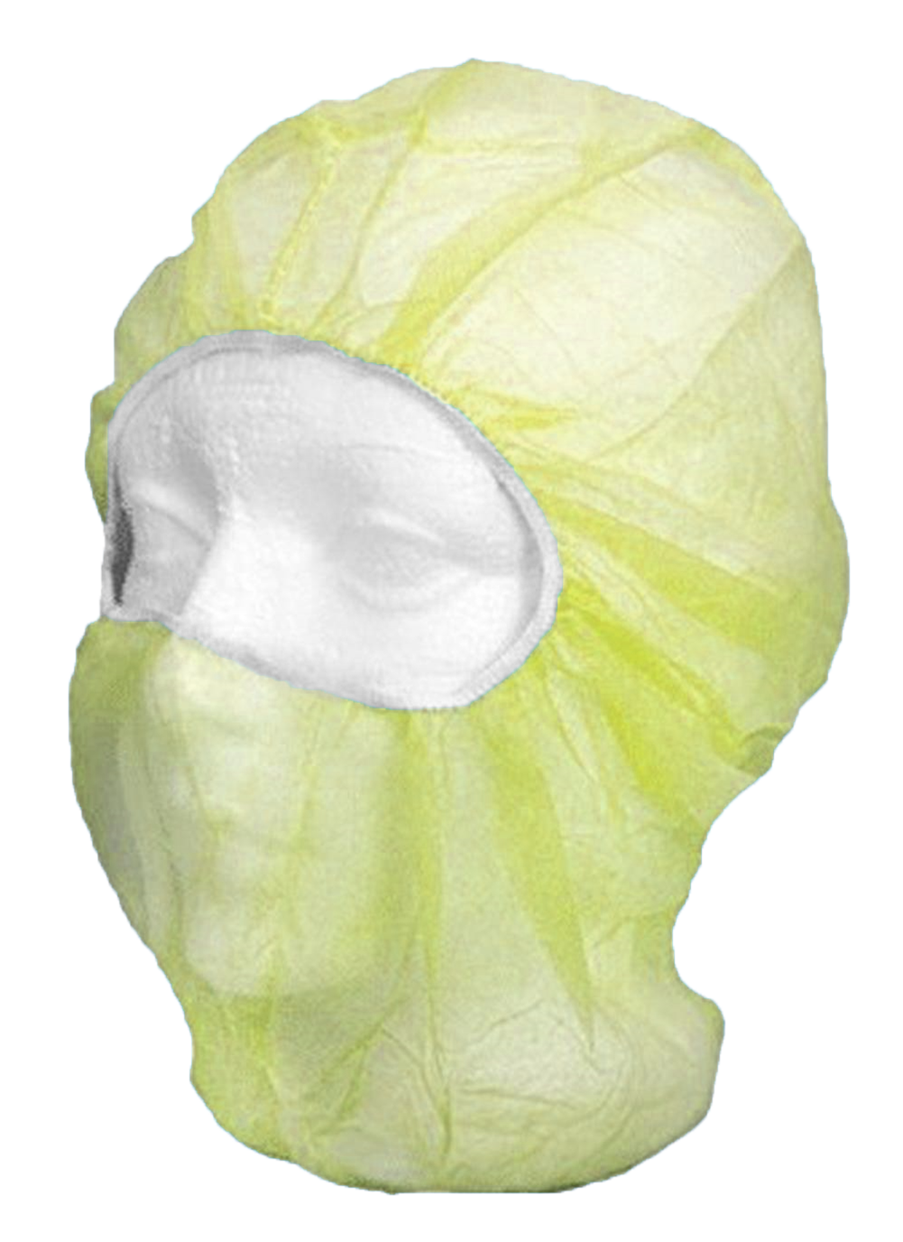 IFI Hooded Bouffant Caps - Yellow