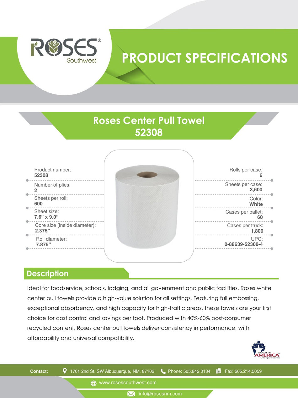 Centerpull Paper Towels