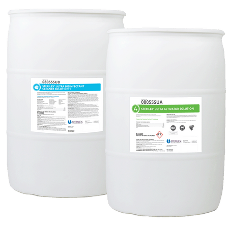 Sterilex Ultra Disinfectant Cleaner Solution 1 + Ultra Activator Solution