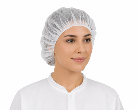 IFI Bouffant Caps – White 24"