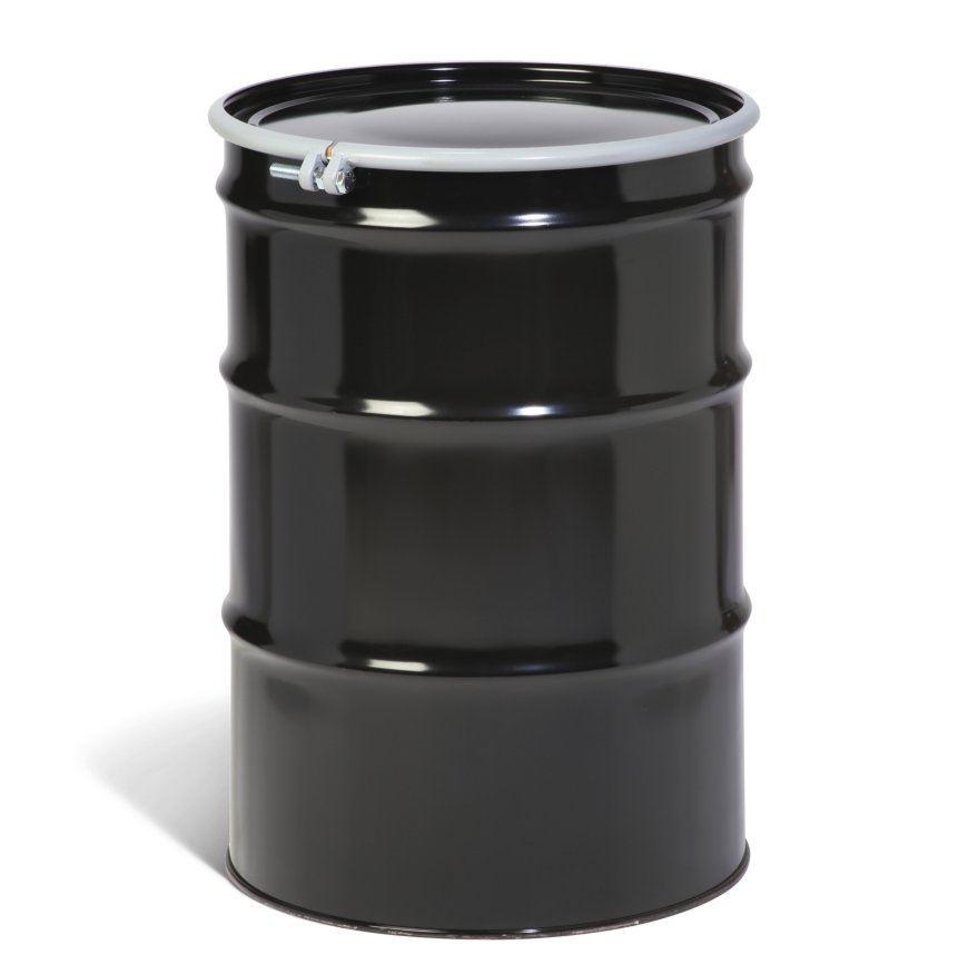 Empty Steel 55 gal Drum