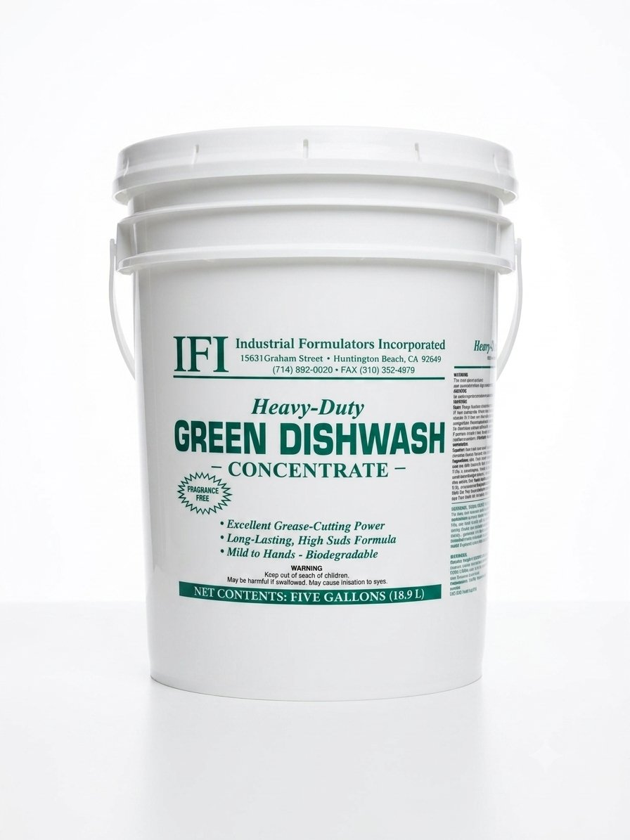 HD Green Dish – 5 gallon/pail