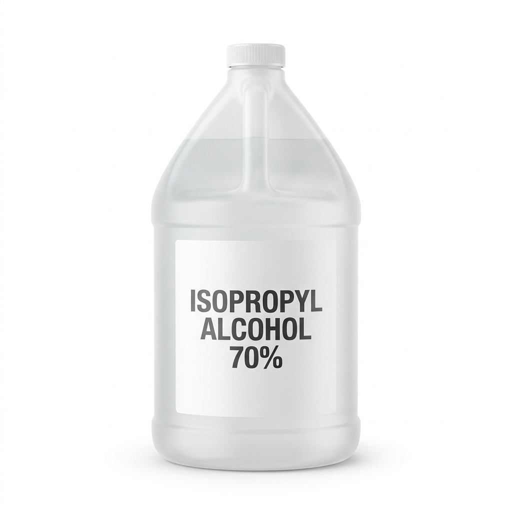 IPA 70% isopropyl alcohol, one-gallon jug