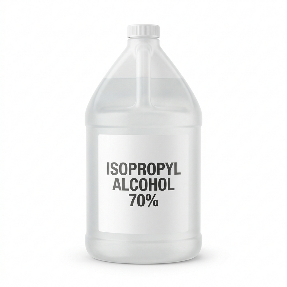 IPA 70% isopropyl alcohol, one-gallon jug
