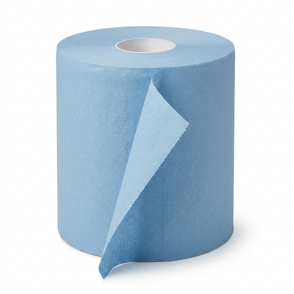 IFI blue center-pull paper towel roll
