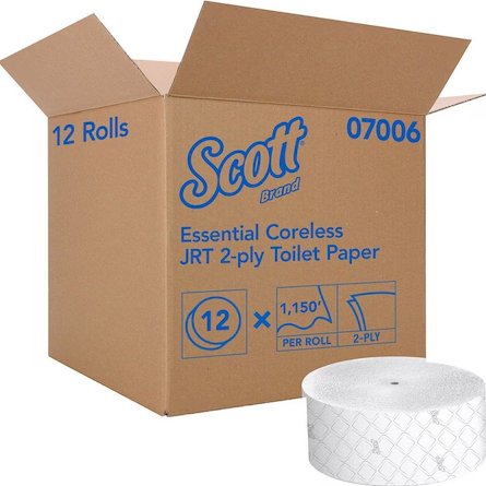 Jr. Jumbo TP 2Ply 12/case