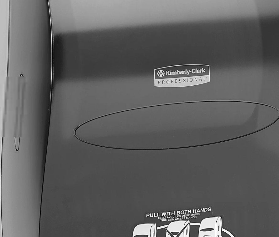 Kimberly Clark Pull down dispenser