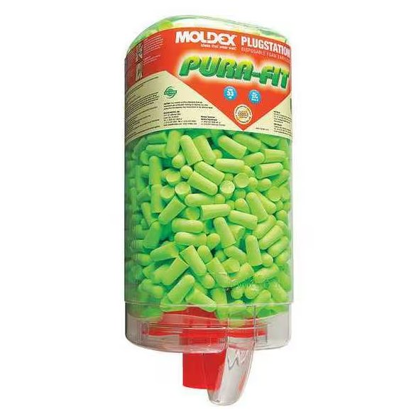 MOLDEX Green Foam Earlplugs